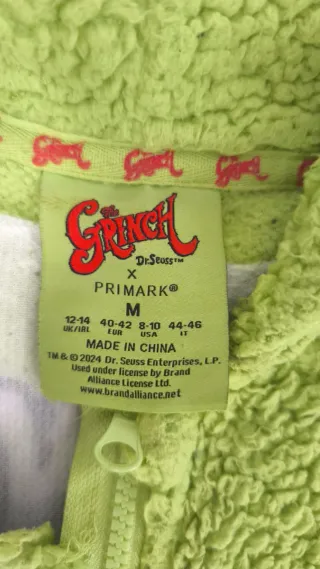 Pijama/Disfraz Grinch