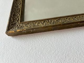 Specchio Vintage Cornice Dorata 77x56 cm