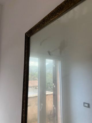 Specchio Vintage Cornice Dorata 77x56 cm