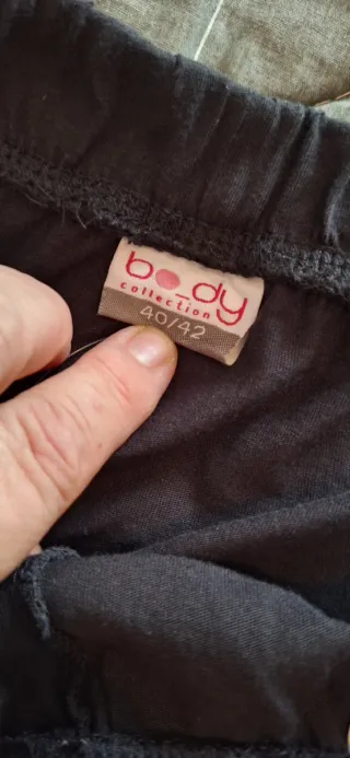 Leggings Lurex Cotone Curvy Taglia Unica