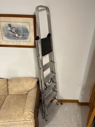 Escalera aluminio plegable