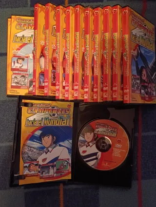 Colección Oliver y Benji Campeones Hacia el Mundia