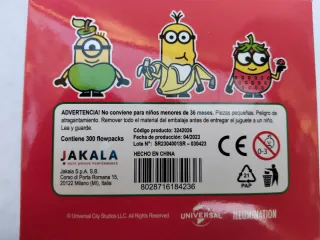 Cromos Minions Market Mania Carrefour