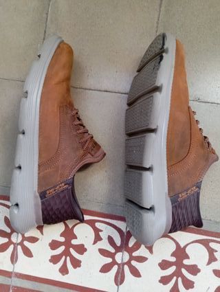 Skechers Slip-ins Hombre Talla 43 Marrón