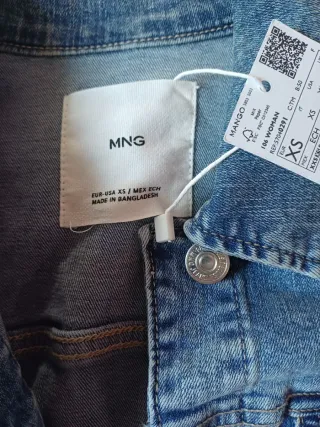 Chaqueta vaquera Mango Talla XS