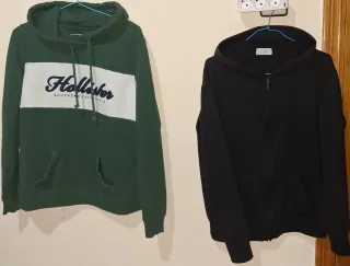 Lote 2 Sudaderas Capucha Hollister y Koaj Talla M