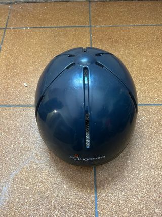Casco Hípica Fouganza Azul Marino