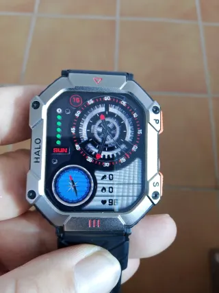 Reloj Inteligente Halo Militar