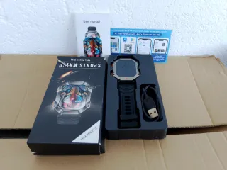 Reloj Inteligente Halo Militar