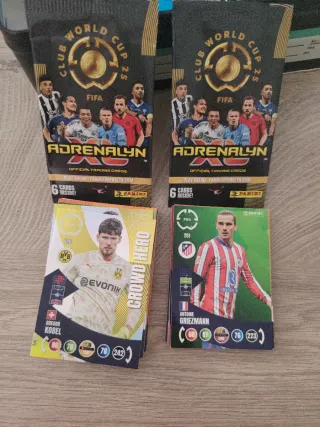 Cartas Adrenalyn Club World Cup 25