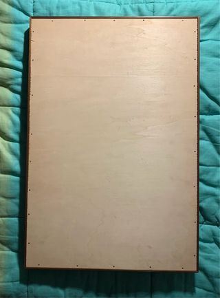 Cornice apribile in legno massello con vetro