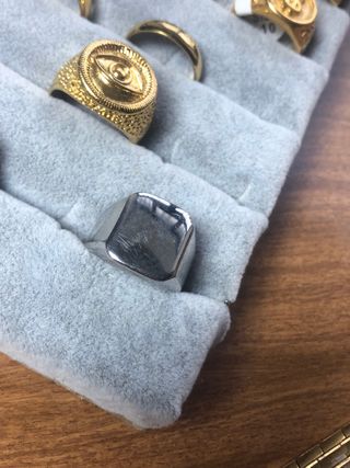 Lote Joyería Bisutería Oro y Plata Acero 316