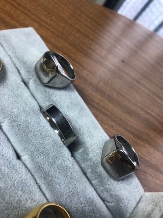 Lote Joyería Bisutería Oro y Plata Acero 316