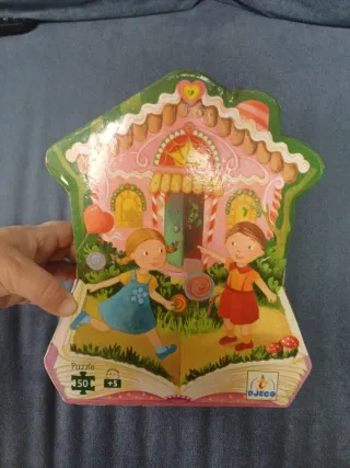 Puzzle Djeco Casa de Jengibre 50 Piezas