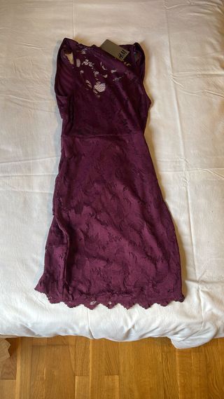 Vestido H&M Morado Talla XS
