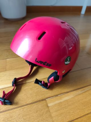 Casco nieve o patines rosa Wed'ze talla S