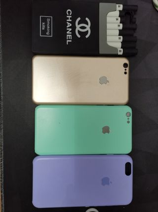 iPhone 6 Plus 16GB Oro + 4 fundas