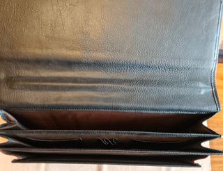 Maletín ejecutivo piel 2 colores