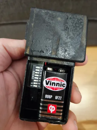 Mando garaje Adher CN-1 antiguo