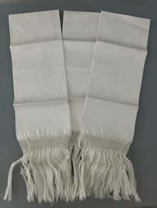 Asciugamani lino pregiato bianchi