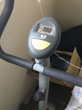 Bicicleta Estática Gris