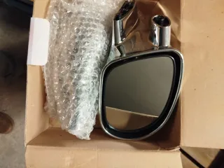 Espejos M 3 negros y cromador