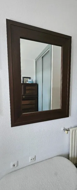 Dormitorio de ratan completo.