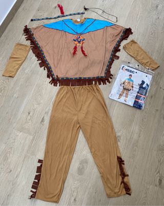 Disfraz indio adulto talla XL