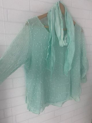 Blusa Menta Talla M