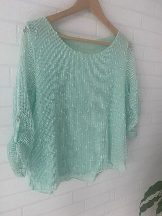 Blusa Menta Talla M