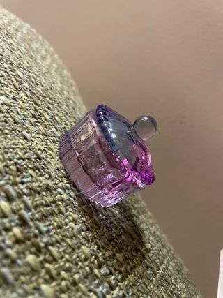 Porta anelli in vetro