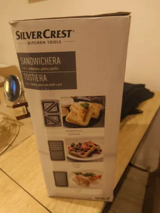 Sandwichera SilverCrest 3 en 1