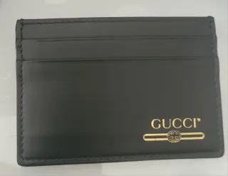Porta carte Gucci nero