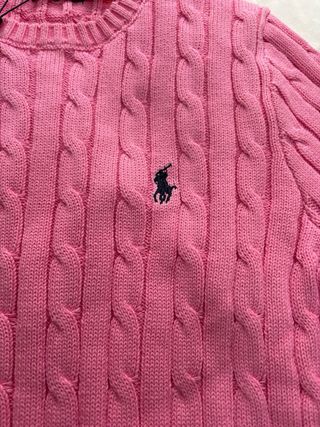 Jersey Polo Ralph Lauren rosa talla S