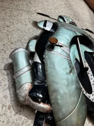 Figura Chapa Motorista para Colgar