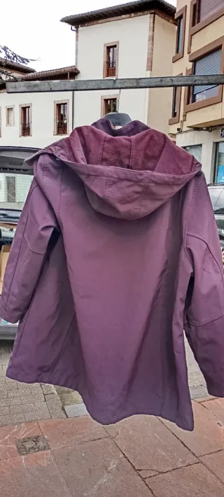 Chaqueta de mujer morada