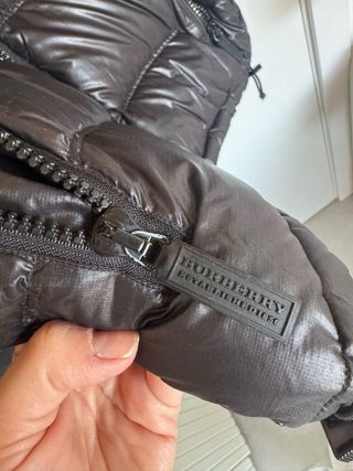 Plumífero Burberry Negro Talla L Hombre