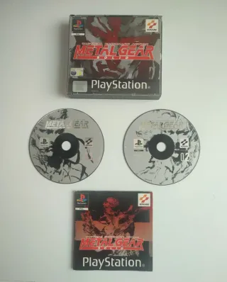 Metal Gear Solid PS1 PAL España