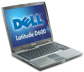 Portátil Dell Latitude D600 Plata/Negro