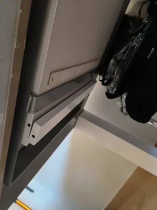 Mesa y 2 Sillas Comedor Cristal Negro/Blanco