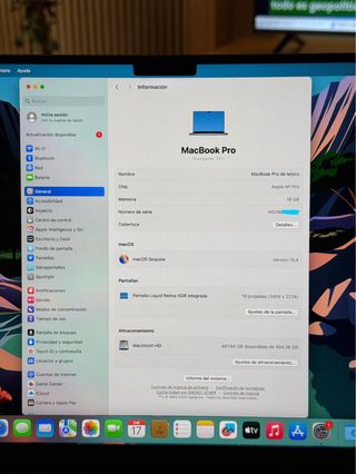 Apple MacBook Pro 2022 16.2