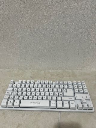 Kit Gaming Tastiera & Mouse Bianco/Argento