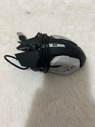 Kit Gaming Tastiera & Mouse Bianco/Argento