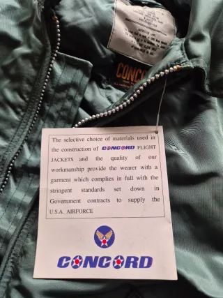 Chaqueta Piloto CWU Concord Verde