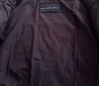 Chaqueta acolchada marrón