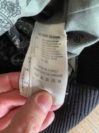 Chaqueta piel Diesel Lecord L 975€