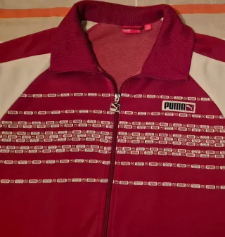 Chaqueta Puma Roja y Blanca