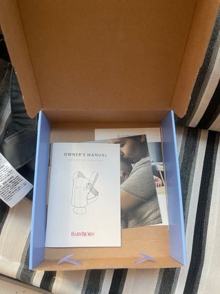 Mochila Portabebés BabyBjörn Mini Gris