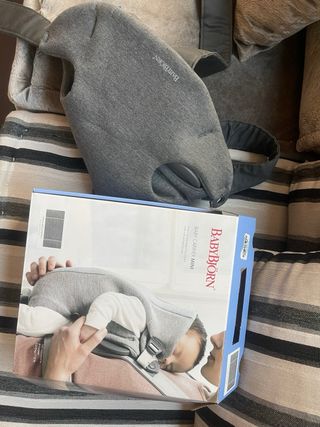 Mochila Portabebés BabyBjörn Mini Gris