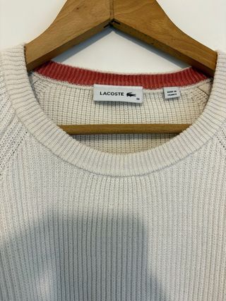 Jersey Lacoste Blanco